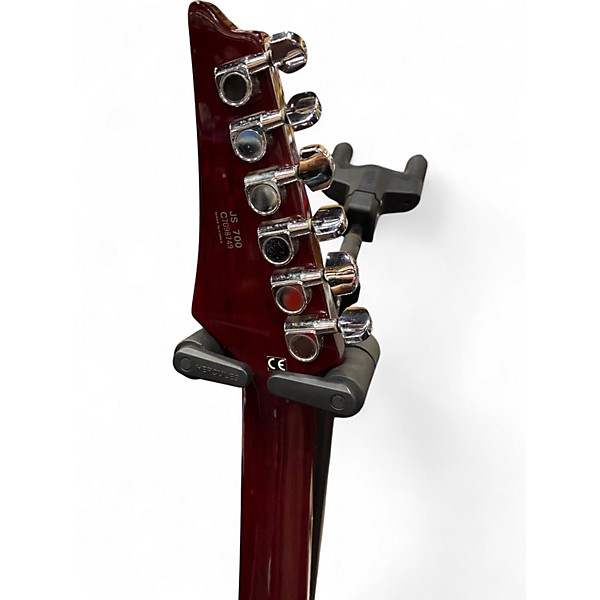 Used 1997 Ibanez JS700 Blood Red Solid Body Electric Guitar