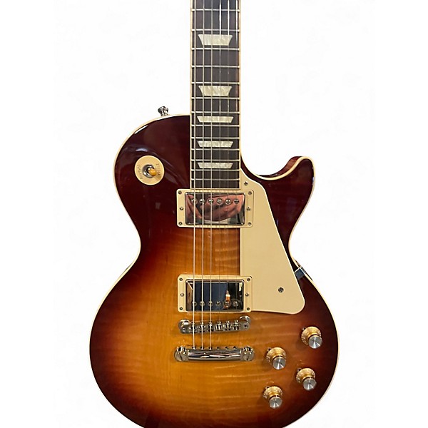 Used 2022 Gibson Les Paul Standard 1960S Neck Bourbon Burst Solid Body Electric Guitar