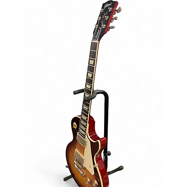 Used 2022 Gibson Les Paul Standard 1960S Neck Bourbon Burst Solid Body Electric Guitar