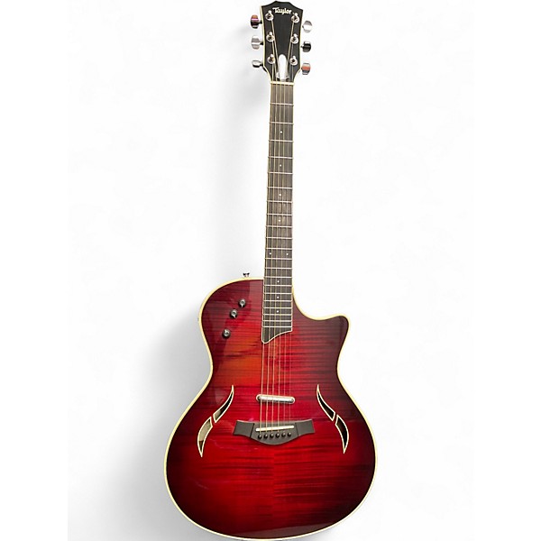 Used Taylor T5-S1 RED BURST Acoustic Electric Guitar