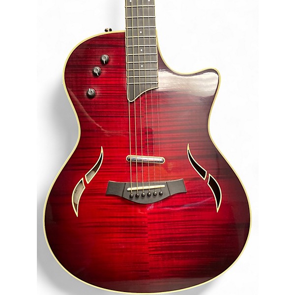 Used Taylor T5-S1 RED BURST Acoustic Electric Guitar