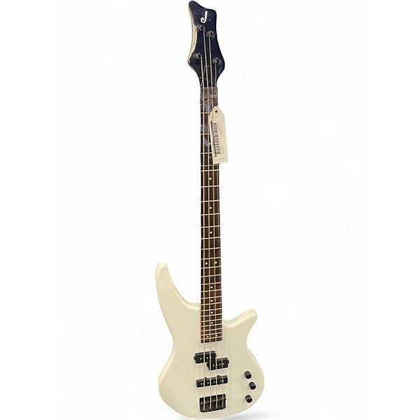 Used Jackson Js2 Snow White Electric Bass Guitar