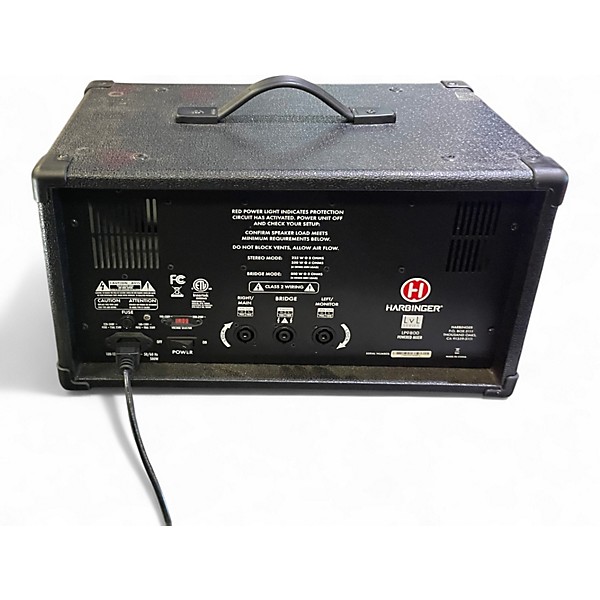 Used Harbinger LP9800 Powered Mixer