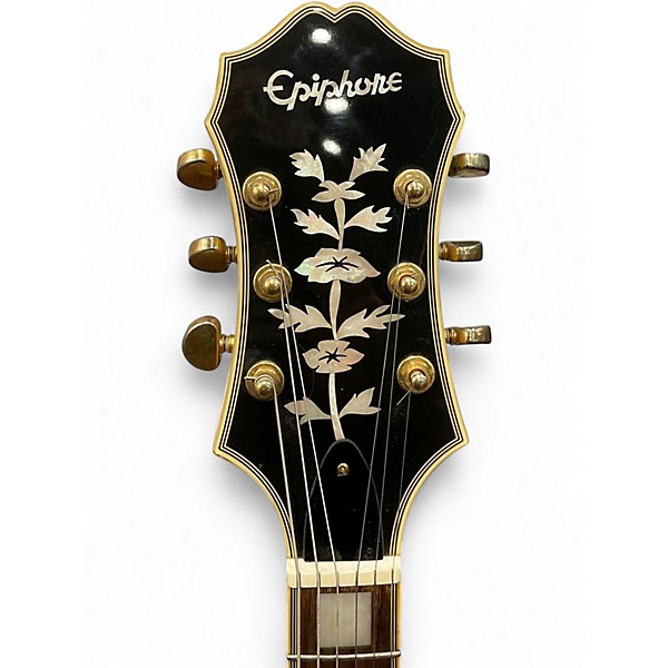 Used Epiphone EMPEROR II Natural Hollow Body Electric Guitar