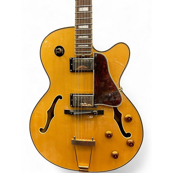 Used Epiphone EMPEROR II Natural Hollow Body Electric Guitar