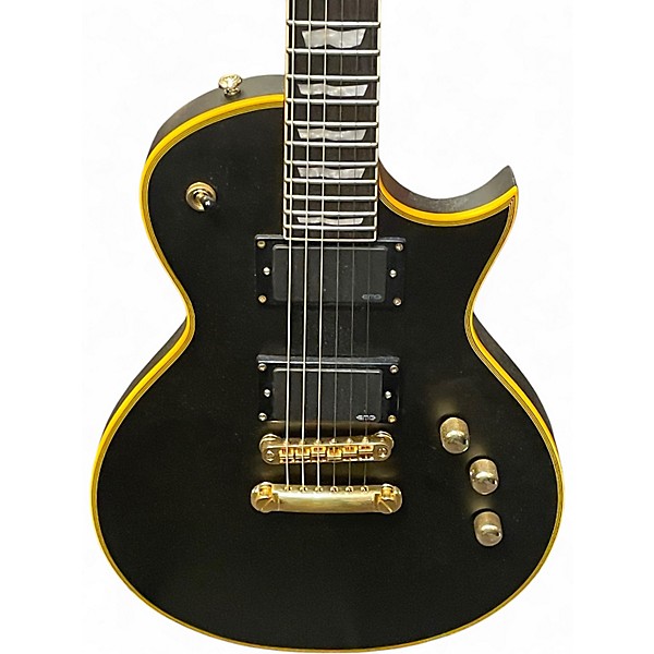 Used ESP EC1000 Deluxe Black Solid Body Electric Guitar