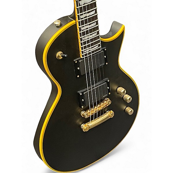 Used ESP EC1000 Deluxe Black Solid Body Electric Guitar