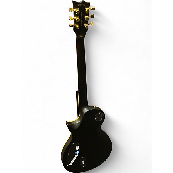 Used ESP EC1000 Deluxe Black Solid Body Electric Guitar