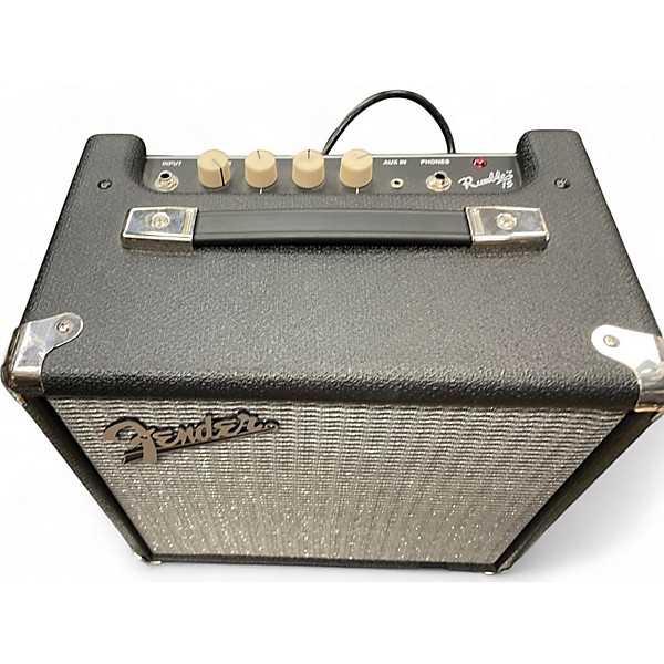 Used Fender Rumble V3 15w 1x8 Bass Combo Amp
