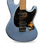 Used Sterling by Music Man Ryan "fluff" Bruce artist series blue sparkle Solid Body Electric Guitar