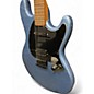 Used Sterling by Music Man Ryan "fluff" Bruce artist series blue sparkle Solid Body Electric Guitar