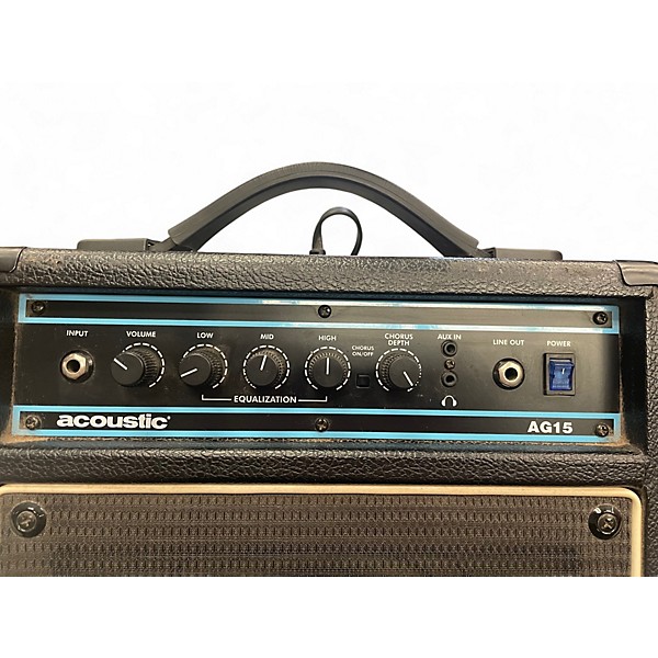 Used Acoustic AG15 15W 1X8 Acoustic Guitar Combo Amp