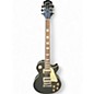 Used Epiphone Les Paul Traditional Pro IV Black and White Solid Body Electric Guitar thumbnail