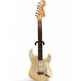 Used Miscellaneous S Type Partscaster White Solid Body Electric Guitar