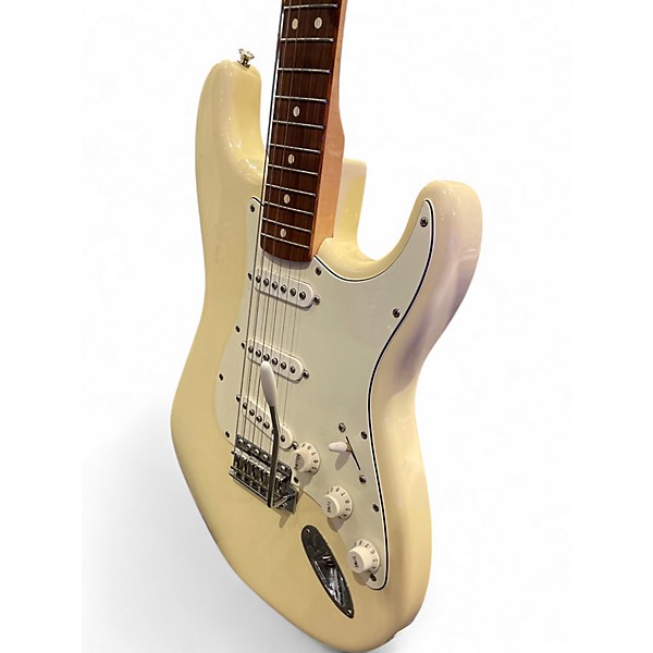 Used Miscellaneous S Type Partscaster White Solid Body Electric Guitar