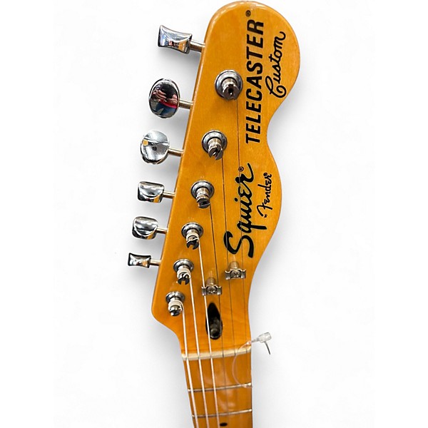 Used Squier VINTAGE MODERN TELECASTER CUSTOM 3 Tone Sunburst Solid Body Electric Guitar