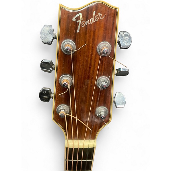 Vintage 1980s Fender F240A 2 Color Sunburst Acoustic Guitar