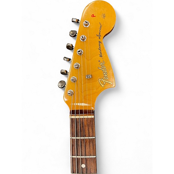 Used Fender Pawn Shop Mustang Special Candy Apple Red Solid Body Electric Guitar