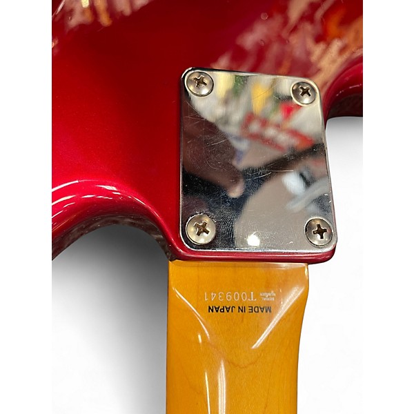 Used Fender Pawn Shop Mustang Special Candy Apple Red Solid Body Electric Guitar