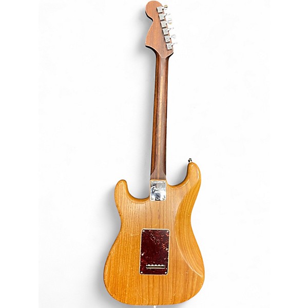 Used Fender Limited American Professional Stratocaster Roasted Ash Satin Natural Solid Body Electric Guitar