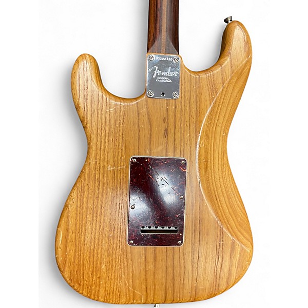 Used Fender Limited American Professional Stratocaster Roasted Ash Satin Natural Solid Body Electric Guitar