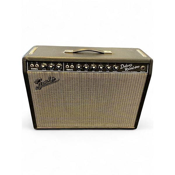 Used Fender 1965 Deluxe Reverb 22W Tube Guitar Amp Head