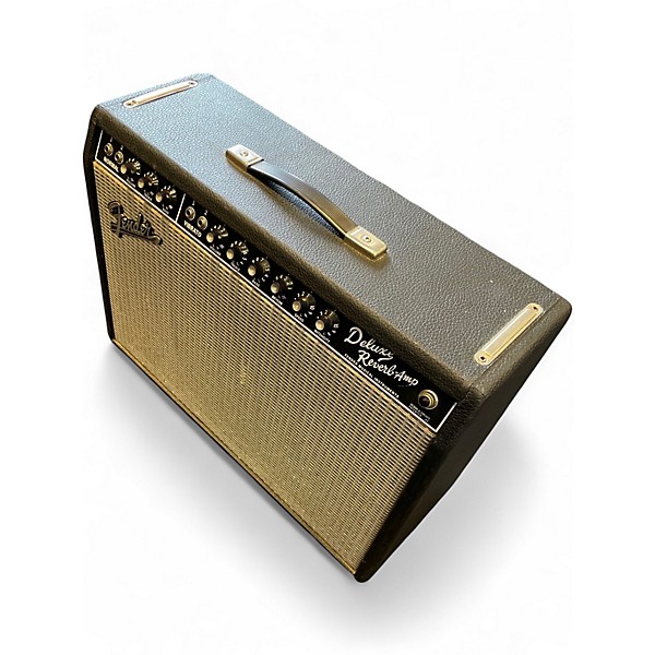 Used Fender 1965 Deluxe Reverb 22W Tube Guitar Amp Head