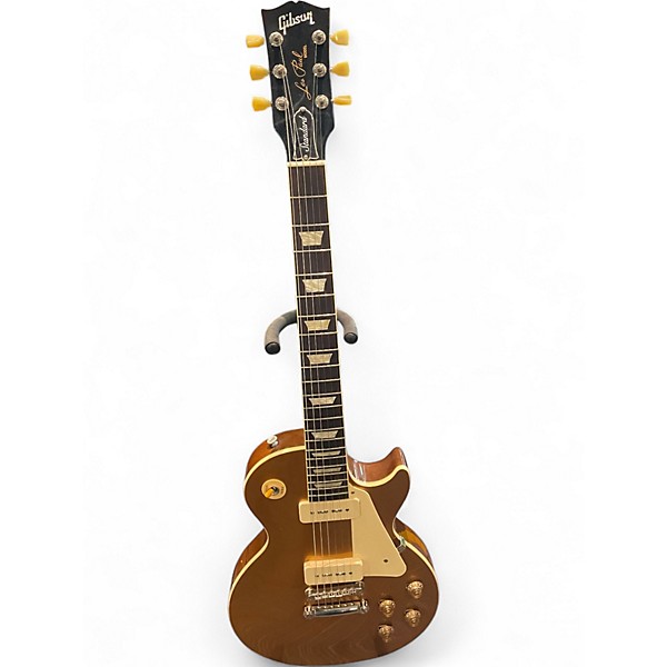 Used Gibson Les Paul standard 50s p90 Goldtop Solid Body Electric Guitar