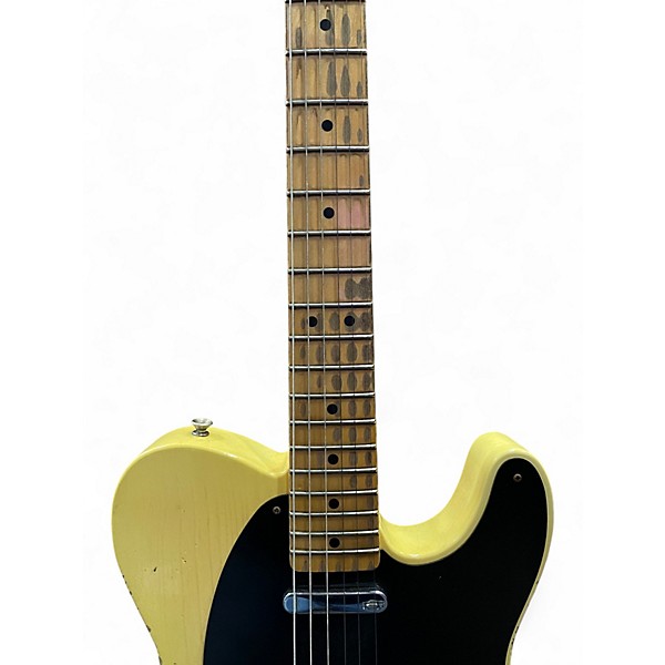 Used Fender GC EXCLUSIVE TELECASTER HEAVY RELIC Butterscotch Solid Body Electric Guitar