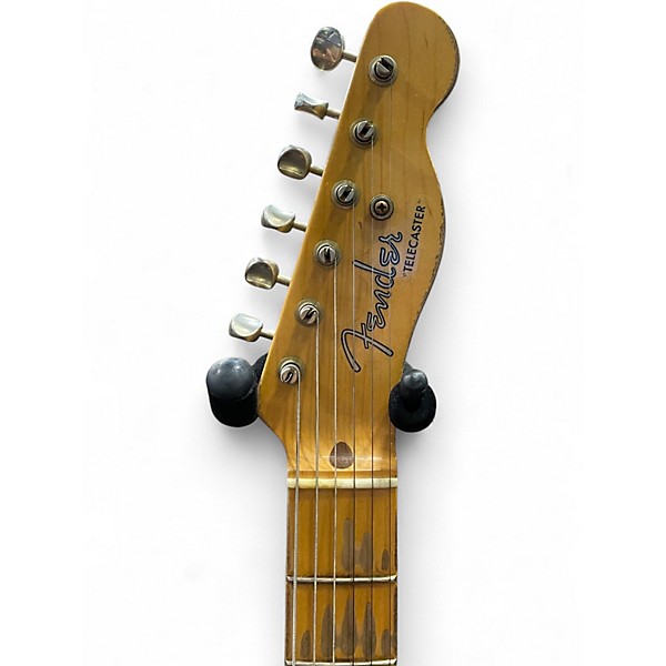 Used Fender GC EXCLUSIVE TELECASTER HEAVY RELIC Butterscotch Solid Body Electric Guitar