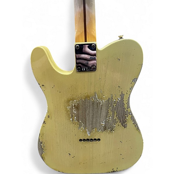 Used Fender GC EXCLUSIVE TELECASTER HEAVY RELIC Butterscotch Solid Body Electric Guitar
