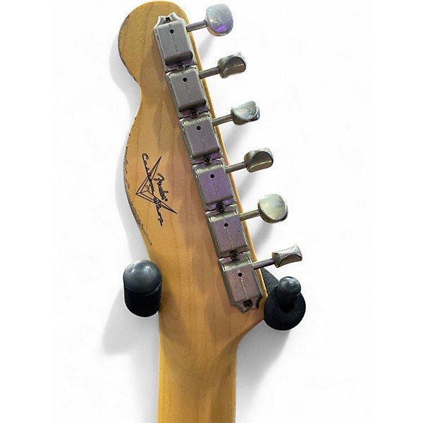 Used Fender GC EXCLUSIVE TELECASTER HEAVY RELIC Butterscotch Solid Body Electric Guitar