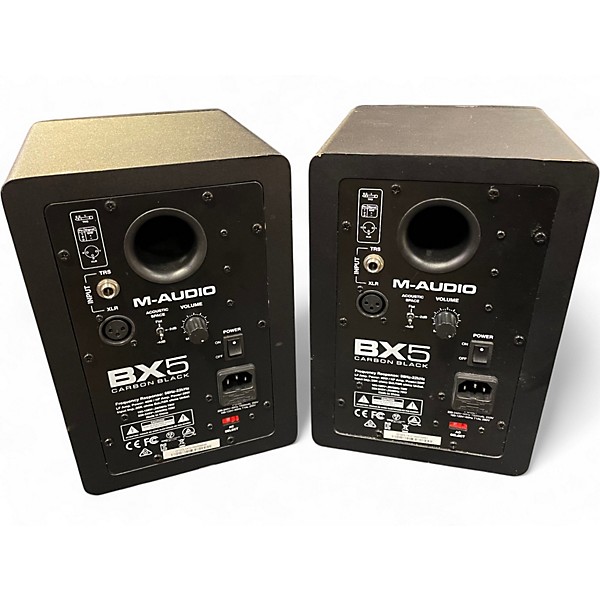 Used M-Audio BX5 Pair Powered Monitor