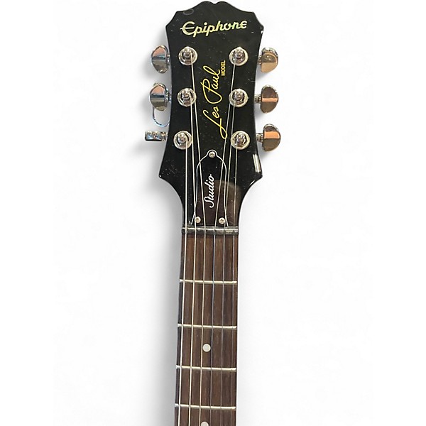 Used Epiphone Les Paul Studio Pelham Blue Solid Body Electric Guitar