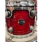Used DW 4 Piece Performance Series Red Drum Kit