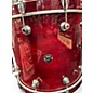 Used DW 4 Piece Performance Series Red Drum Kit