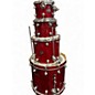 Used DW 4 Piece Performance Series Red Drum Kit