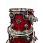 Used DW 4 Piece Performance Series Red Drum Kit
