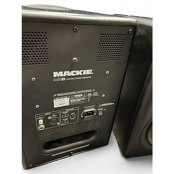 Used Mackie MR8 Pair Powered Monitor