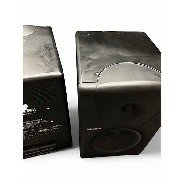 Used Mackie MR8 Pair Powered Monitor