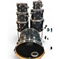 Used DW 7 Piece 7 PIECE PERFORMANCE EBONY STAIN Drum Kit thumbnail