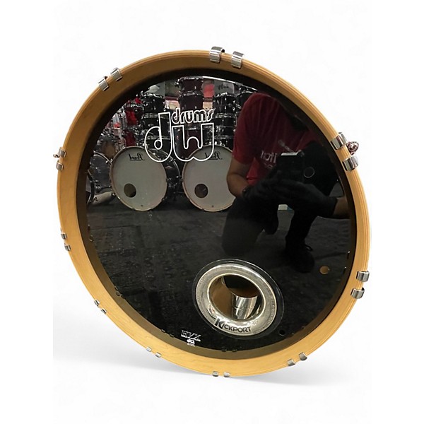 Used DW 7 Piece 7 PIECE PERFORMANCE EBONY STAIN Drum Kit