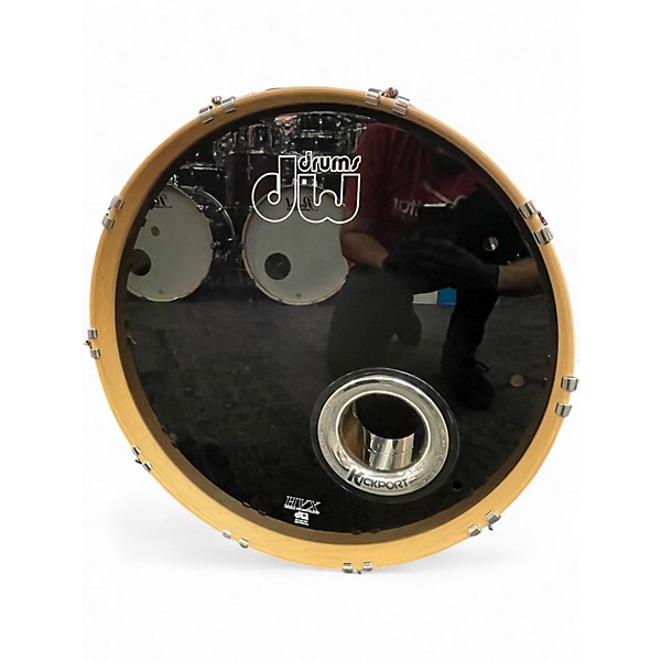 Used DW 7 Piece 7 PIECE PERFORMANCE EBONY STAIN Drum Kit