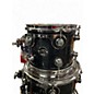 Used DW 7 Piece 7 PIECE PERFORMANCE EBONY STAIN Drum Kit
