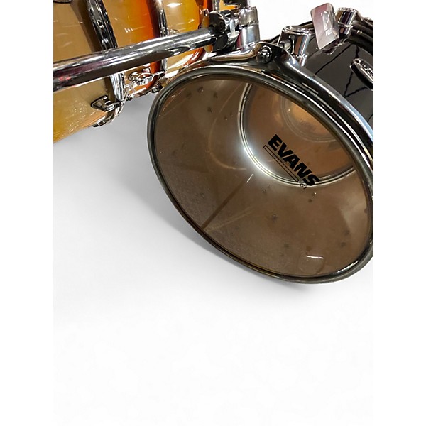 Used DW 7 Piece 7 PIECE PERFORMANCE EBONY STAIN Drum Kit