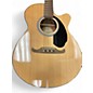 Used Fender FA135CE Concert Natural Acoustic Electric Guitar