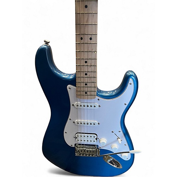 Used Squier Stratocaster HSS Blue Solid Body Electric Guitar
