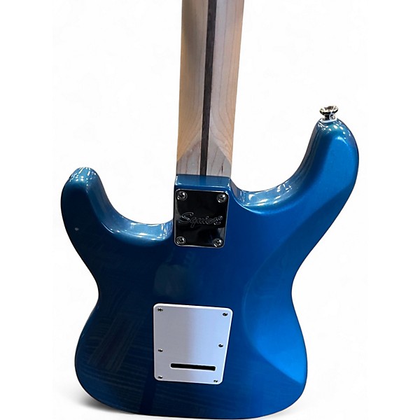 Used Squier Stratocaster HSS Blue Solid Body Electric Guitar