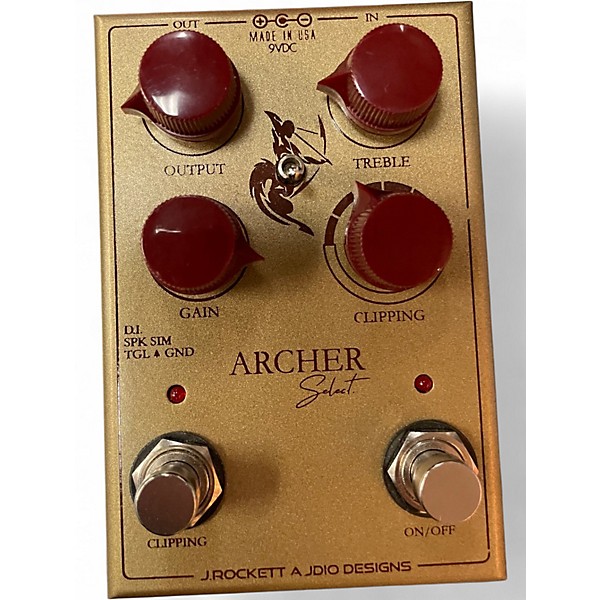 Used J.Rockett Audio Designs Archer Select Effect Pedal
