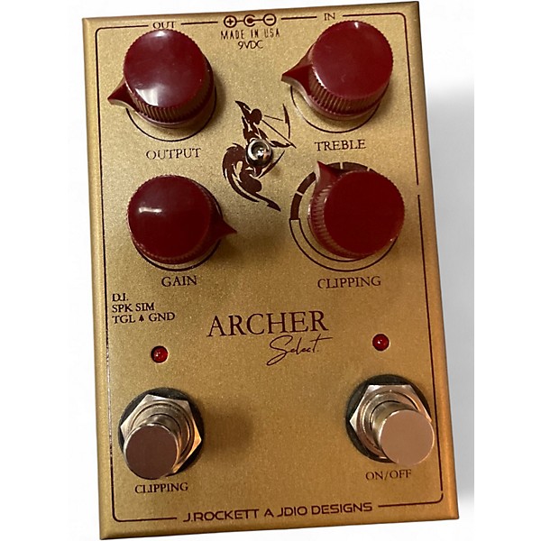 Used J.Rockett Audio Designs Archer Select Effect Pedal
